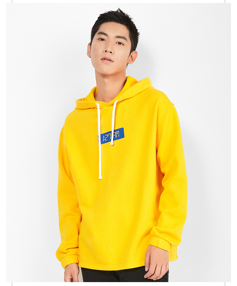 Áo len in hình trung tính Lee X-LINE mới L346623QB8TM hoodie hồng nam