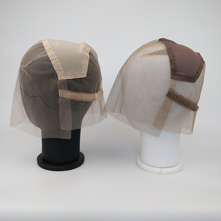 Half Hand-Woven Inner Net Wig Cap, Full Lace Cap, Leather Wig Net, Fully Hand-Crocheted Net Base Wig Accessories Half Hand-Woven Inner Net Wig Cap, Full Lace Cap, Leather Wig Net, Fully Hand-Crocheted Net Base Wig Accessories