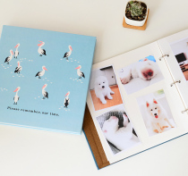  Polaroid 3 inch 4 inch 5 inch loose-leaf adsorption creative laminating self-adhesive DIY handmade album album commemorative album