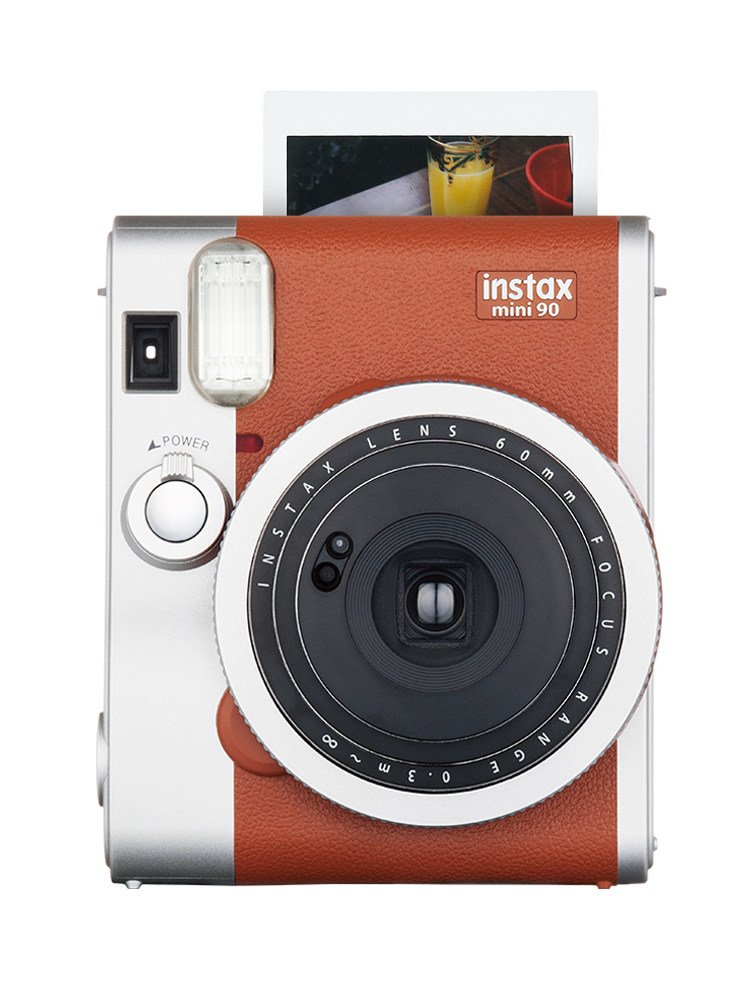 FUJIFILM INSTAX MINI90 카메라 미니 40 패키지에는 즉석 인화지 카메라의 업그레이드 버전이 포함되어 있습니다.