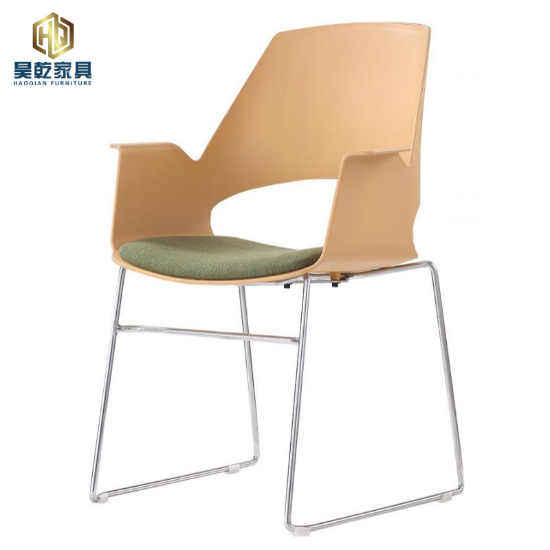 Brief Reception Chair Solid Reinforced Steel PP Conference Chair Training Chair Library View Chair Fashion Meeting Chair Office Chair