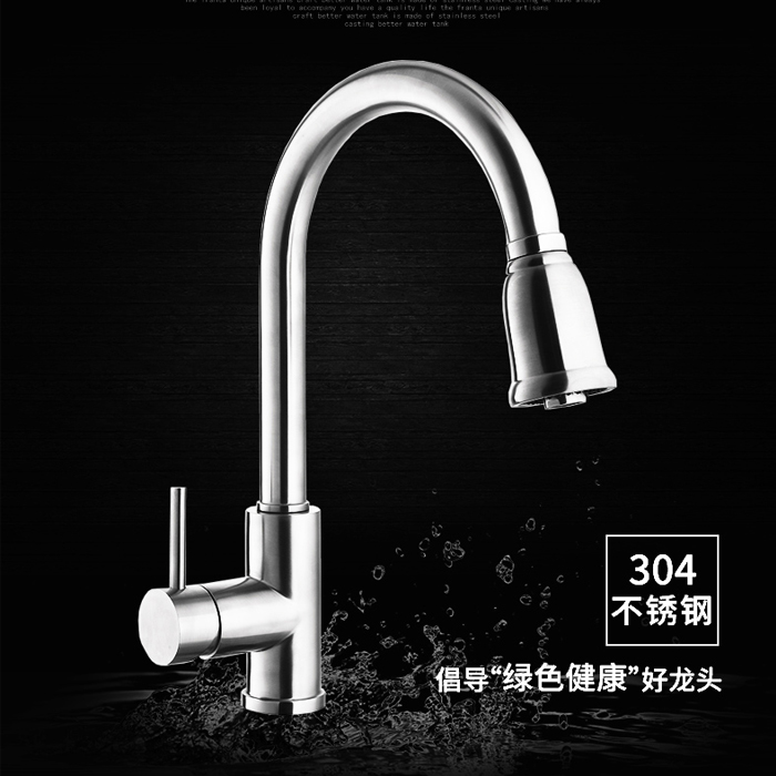 Koehler's Canard kitchen 304 stainless steel hot and cold water shower head double out of water draw and wash vegetable basin tap 99334