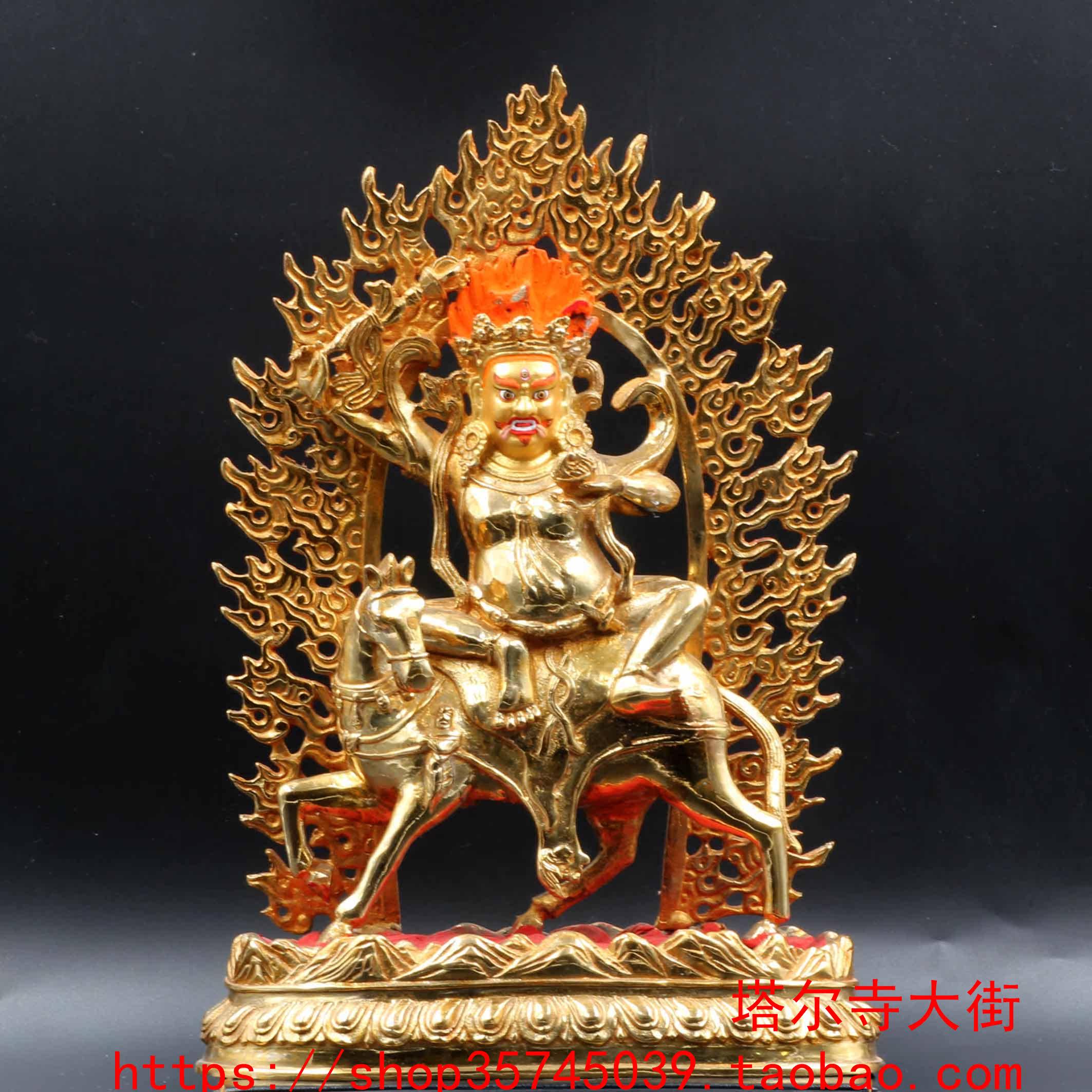 The Liu Jin Auspicious Day Mother's birth from the Tal Temple Size I (30 cm) has been loaded with mascots