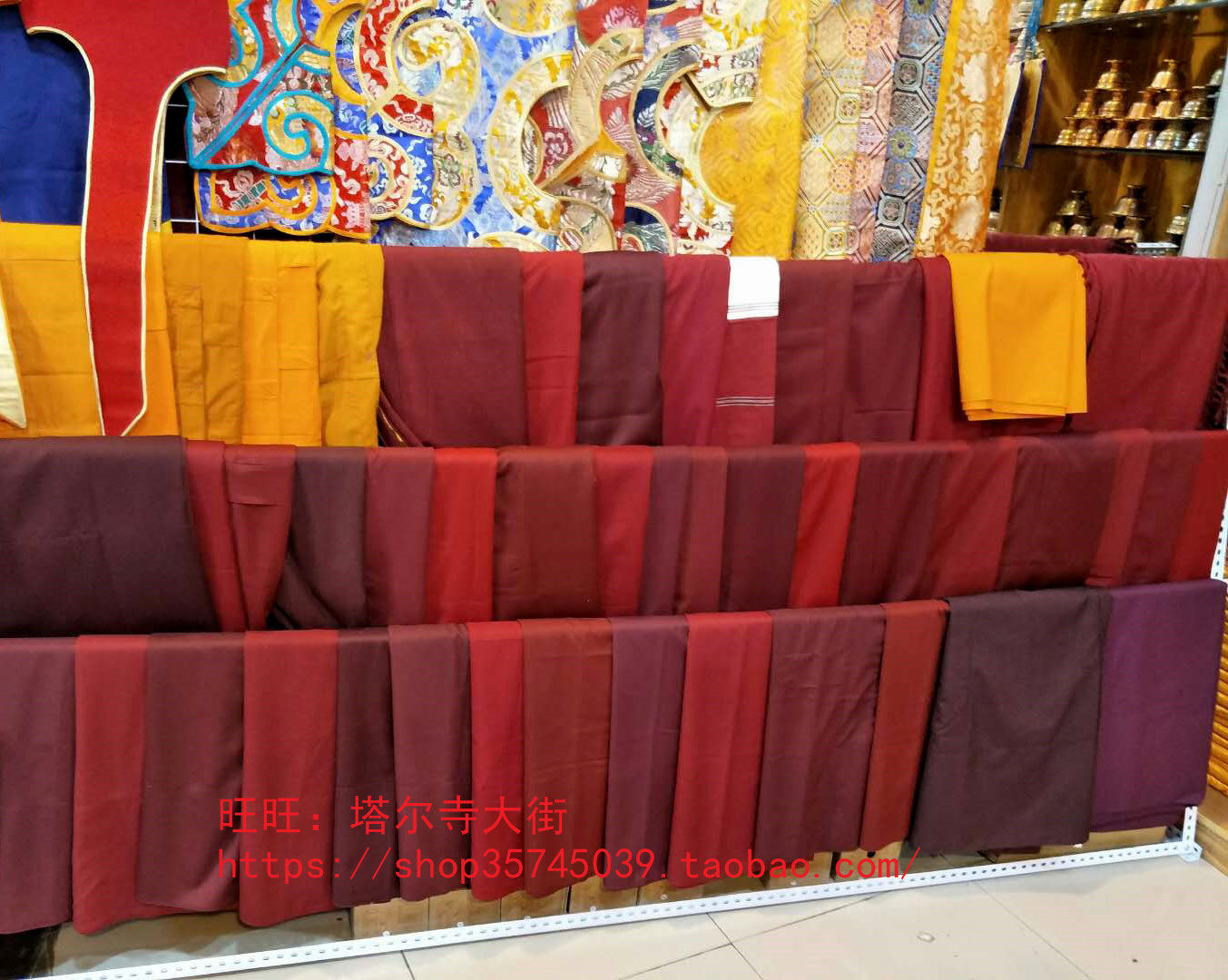 Customized Lama Live Buddha Kambu Monk Four Seasons Clothing Customized Clothing Costumes
