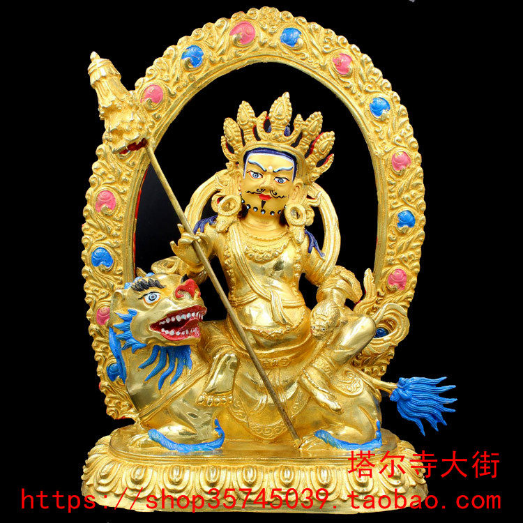 Liu Jincai Baotian Wang's production from Tal Temple Size Diruler (60 cm) Law Solemn has been loaded with mascots