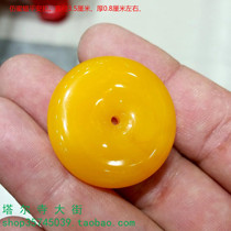 Tibetan peace buckle pendant Nepalese handmade imitation old beeswax ethnic jewelry peace buckle retro