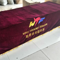 Taekwondo tablecloth grade tablecloth promotion section tablecloth professional grade tablecloth cost-effective tablecloth