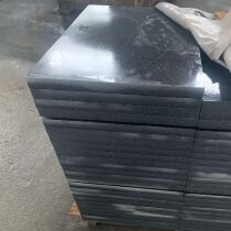 Natural granite marble sesame white gray black wave sand outer wall dry hanging park square municipal pavement floor tiles