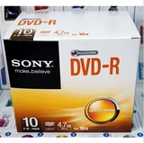 10 Оригинальный подлинный Sony Sony Sony Sony DVD-R 16-ступенчатая однокомнатная карта DVD-группы Anti-Counterfeiting