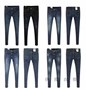 Cung cấp gian hàng bán buôn quần jean nữ mùa thu và mùa đông Slim size quần denim nữ cửa hàng đêm quần bò đen nữ