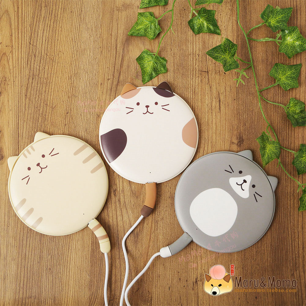 Spot Japan hapins cute cat cat iphone android wireless contact charger