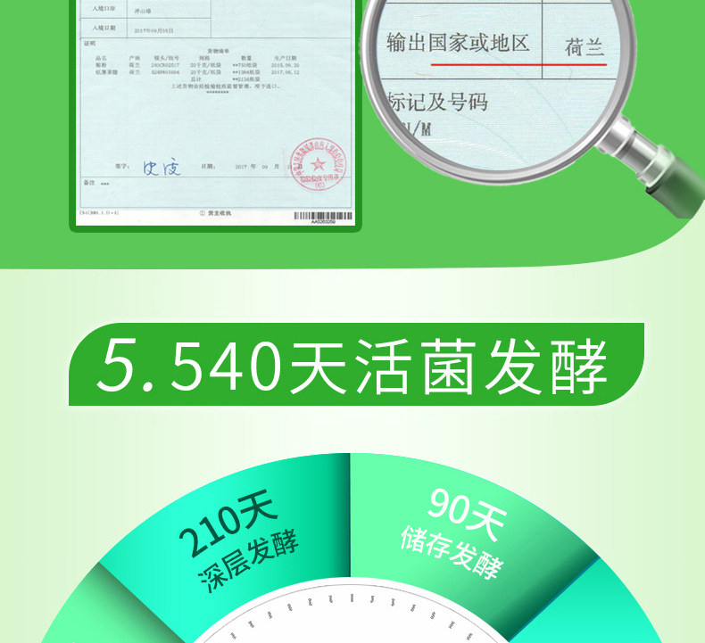 妙语 60种果蔬 台湾复合酵素粉 20袋*3盒 荷兰进口益生元 图13