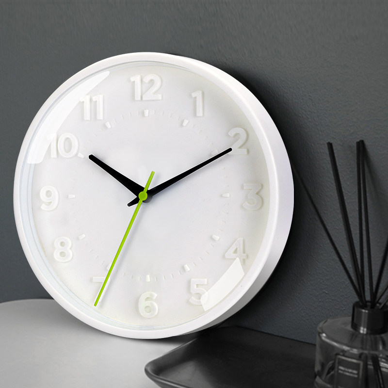 DIY graffiti wall clock living room home light luxury fashion personality creative silent clock simple modern quartz clock