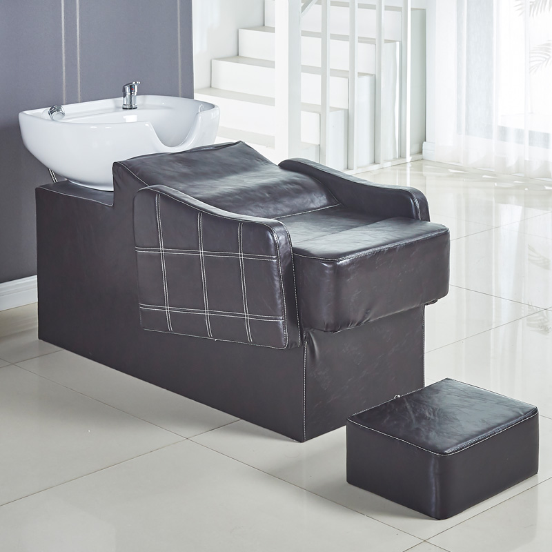 Beauty Beauty Hair Bed Washing head Hair Bed Hair Salon Hair Salon Special Shampoo Bed Flush Bed Ceramic Basin
