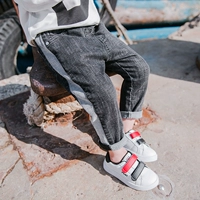 Quần bé trai 1-3 tuổi thủy triều 2 quần áo trẻ em nam mùa thu 2019 quần jean nam mới cho bé 4 quần áo trẻ em 5 - Quần jean quần áo trẻ em 10 tuổi