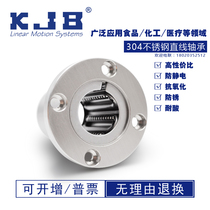 SLMF standard KJB original stainless steel round flammesmi LHFRF with alternative linear bearing direct sales