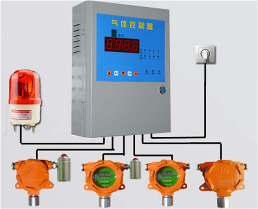 Gas sensor develops air pressure transmitter to develop multi-channel display to develop multi-point collection development