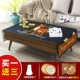 Bắc Âu cotton và vải lanh bàn cà phê khăn trải bàn vải bàn cà phê mat hiện đại tối giản bàn cà phê vải hình chữ nhật TV tủ vải vải