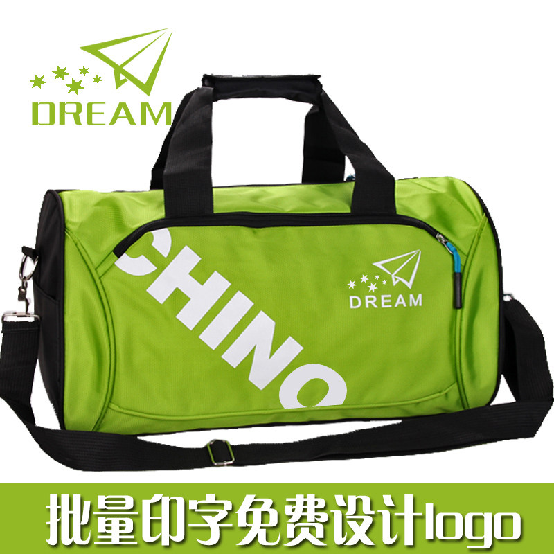 Sports bag Fitness bag male barrel bag Travel bag handbag small luggage bag Female sports shoulder bag custom