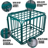 Баскетбольная система хранения для детского сада, складной баскетбольный футбольный мяч, тележка из нержавеющей стали