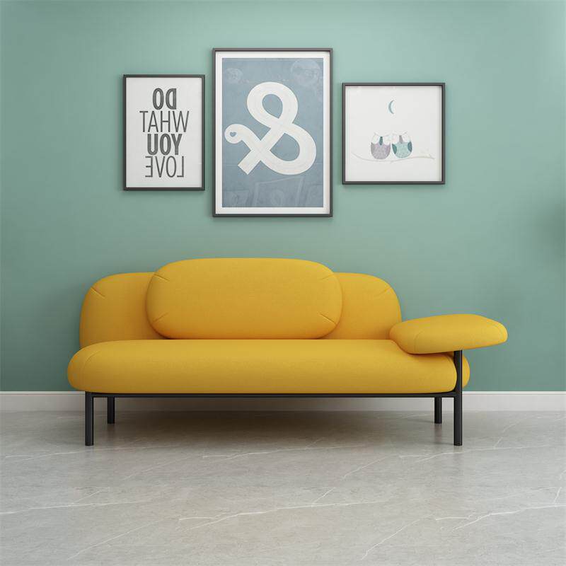 Creative leisure network red sofa cloth sample room Nordic small sofa combination fashion modern minimal furniture candy