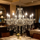 Simple Modern European-Style K9 Crystal Chandelier for Bedroom, Dining Room, Living Room, Banquet, Hotel, Wedding, Wholesale Candle Lighting Fixtures