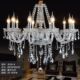 European-Style Crystal Chandelier for Living Room, Simple Modern Dining Room, Bedroom, Duplex Staircase, Ktv, Hotel, Candle Crystal Lamp