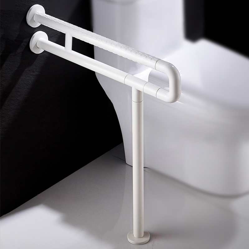 (Tethick Steel Tube) Elderly Toilet U Type Armrest Rack Public Toilet Thickened Toilet Disabled Toilet handle-Taobao
