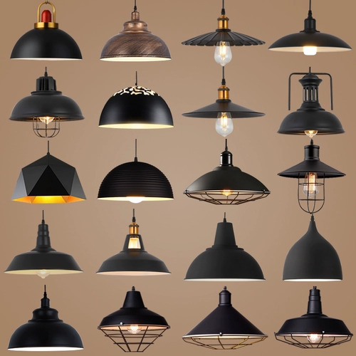 Ретро креативный абажур для гостиной, люстра для коммерческого использования, светильник, ностальгия