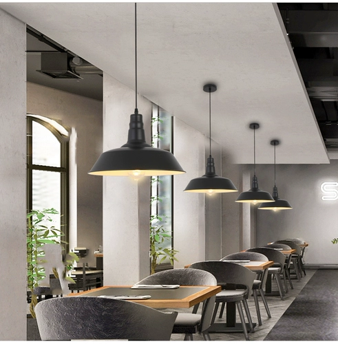 Современная ретро кофейная черная люстра для гостиной для коммерческого использования