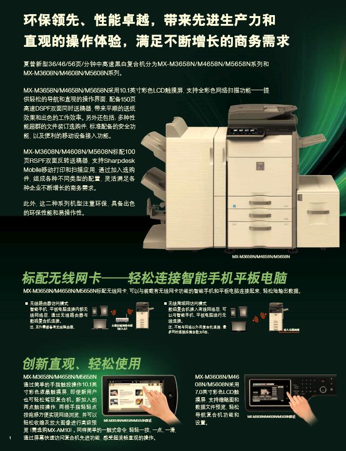 Máy photocopy Sharp MX-M3658N Máy photocopy Sharp 3658N Máy photocopy kỹ thuật số đen trắng