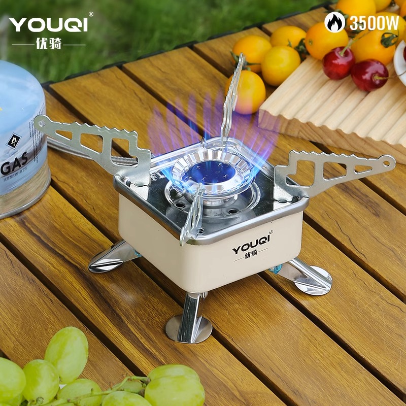 Superior Riding Outdoor Stove Eng Stove Head 3500W Great Firepower Camping Picnic Gas Stove Portable Cookware-Taobao