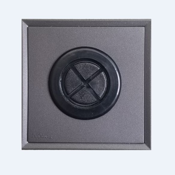 Schneider switch panel Shang 86 type network cable audio TV wall socket outlet wire hole cover wire hole guard