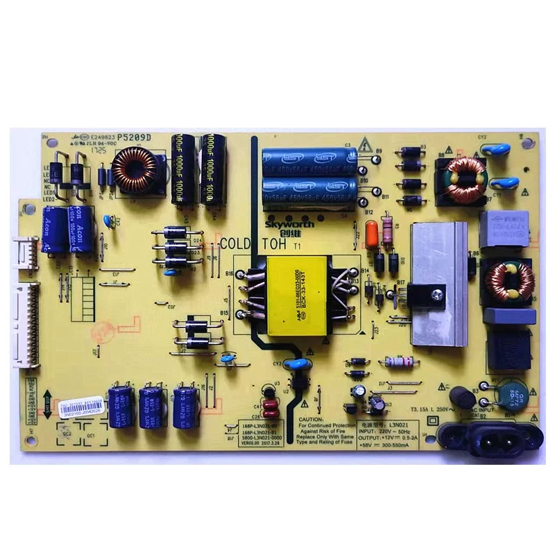 Неаппаратная плата питания Skyworth 40G6A TV 168p-L3N021-00/01 5800-L3N021-0000/0010