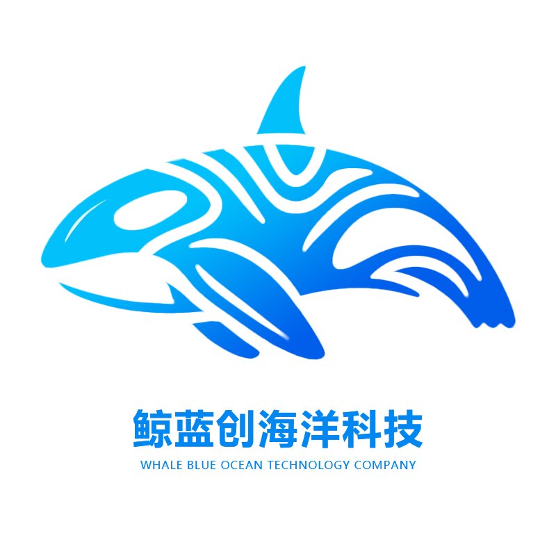 鲸蓝创海洋科技的LOGO