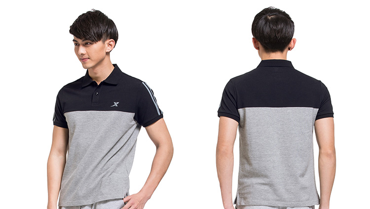 Xtep Nam Ngắn Tay Áo T-Shirt Ve Áo Mùa Hè Mỏng Giản Dị Nửa Tay Áo T-Shirt Top Men Polo