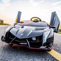 Lamborghini childrens electric car four-wheeled remote control baby toy car can sit two-seater childrens four-wheel drive stroller