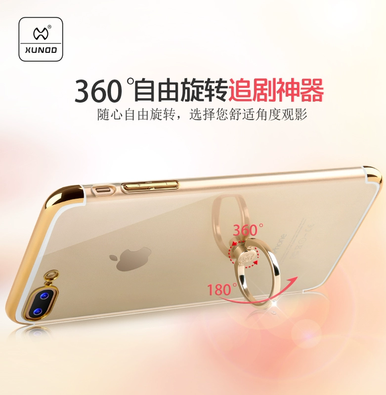 Vỏ điện thoại di động iPhone8 xs max Apple 7plus kèm khóa vòng xr giá đỡ 6s set se nam nữ x drop 6 - Nhẫn