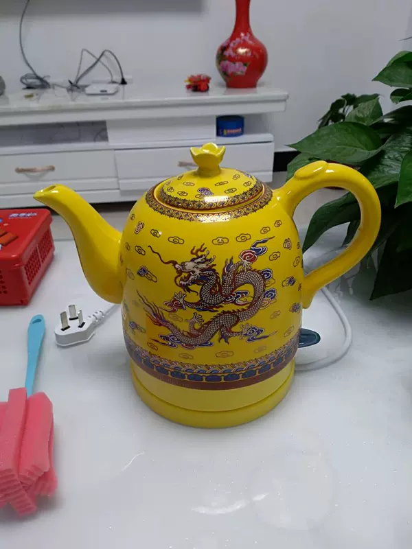 Jingdezhen ấm đun nước bằng gốm lớn Home 304 ấm điện bằng thép tự động tắt nguồn Ấm trà