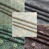 JX jacquard vải stock vải E vàng dòng hoa túi quần áo thiết kế giày chất liệu vải - Vải vải tự làm