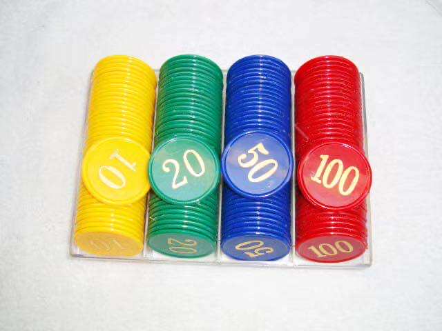 Chip coin Texas Hold'em Mahjong chip card chess room special plastic points reward coin chip money token
