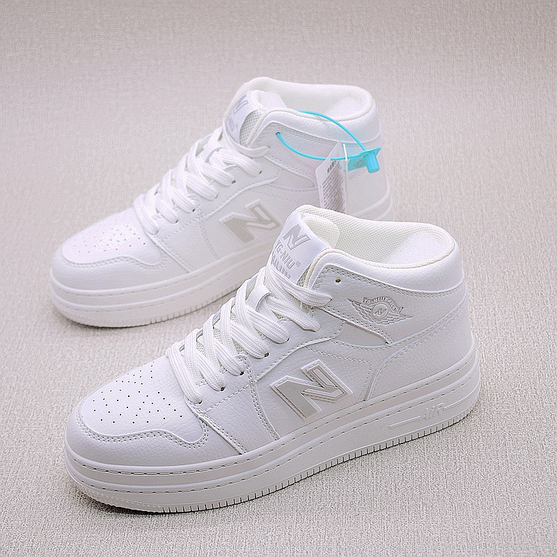 2026 Spring/Summer New Authentic Casual Sneakers for Men, Thick-Soled Lightweight High-Low Top Air Force Couple's White Shoes for Women, Trendy