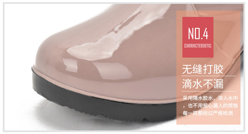 Giày đi mưa bằng nhựa Nan nữ giày ống nước ấm cộng với nhung chống trượt của phụ nữ đi mưa ống ngắn Giày cao su dành cho người lớn mua bọc giày đi mưa ở đâu