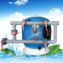 Swimming pool filter side Type large sand cylinder filter Pwok PL-2500 quartz sand sand tank water purifier