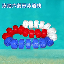 Swimming pool lane line swimming competition line dividing line 50 meters dividing line Swimming pool dividing line