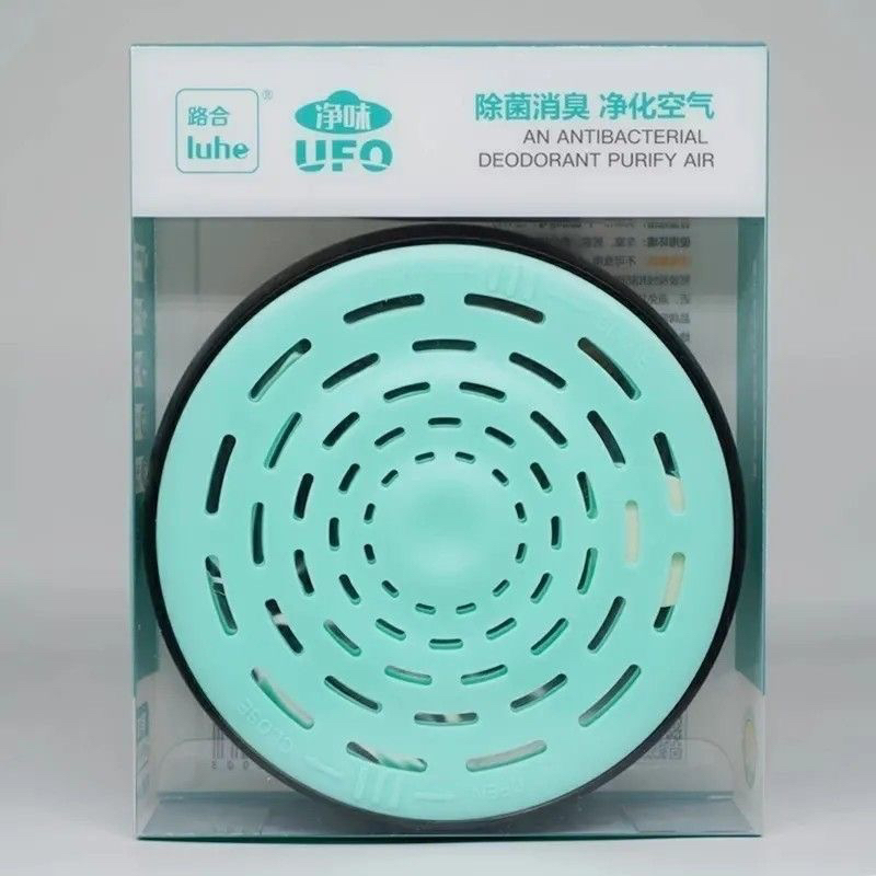 Luhe Odor-Removing Round Ufo Car Fragrance Balm Removes Formaldehyde, Odors, Smoke Smell, Seafood Smell, Purifies Air 300ml