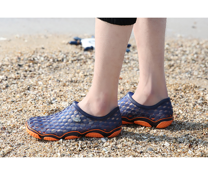beach shoes with holes