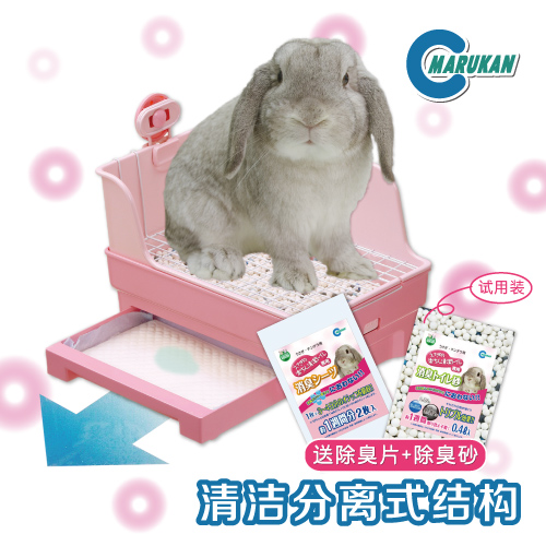 National Japan Marukan Marca square double decker Rabbit Rabbit Toilet