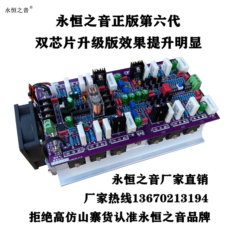 Timeless Sound A1 Sixth Generation Original Imported Hifi Hair Burning Grade High Power Rear Power Amplifier Board Sound Finished Board