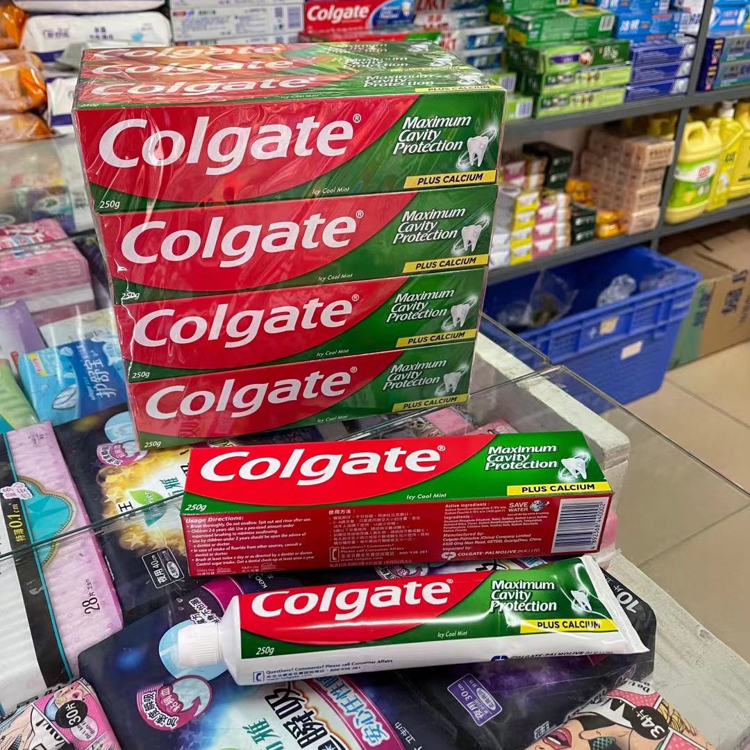 Hong Kong Imports High Dew Toothpaste High Dew & Complete Anti-Tooth toothpaste 250g 8 Ice Cold Mint Flavor